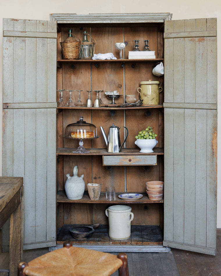 Antique Painted Cupboard
