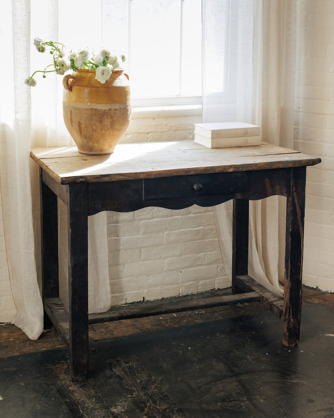 French Scalloped Desk