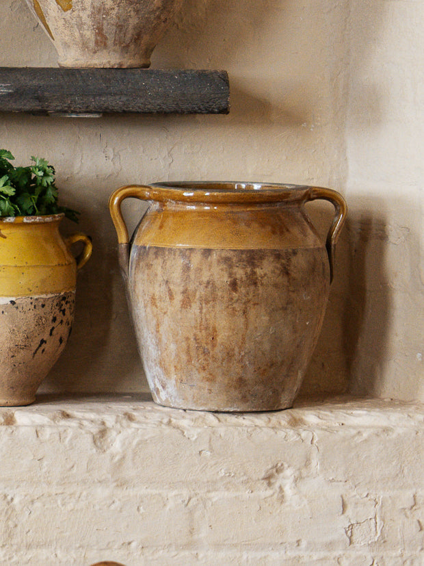 Uzes Yellow Confit Pot