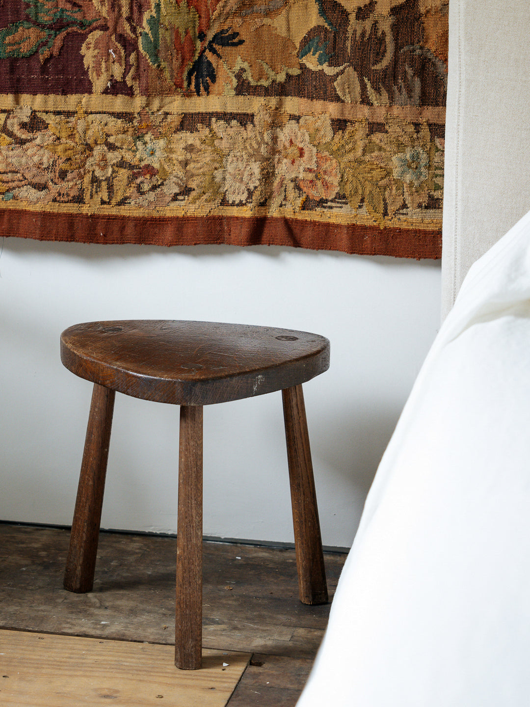 Antique Brutalist Stool