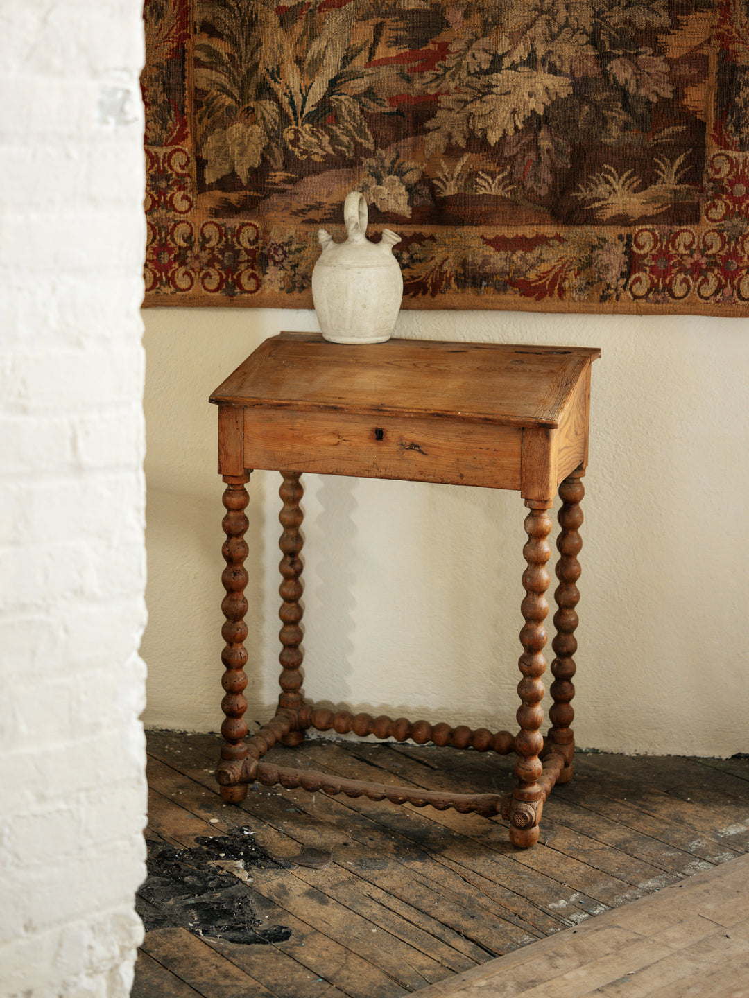 French Bobbin Leg School Desk