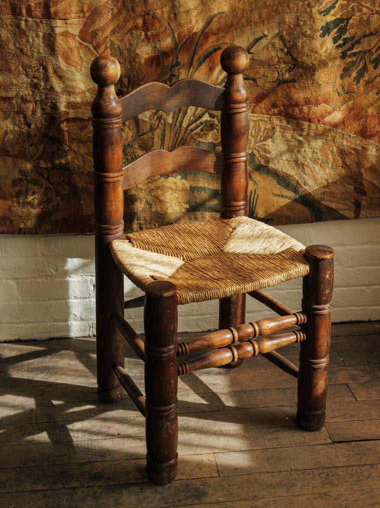 Brutalist French Chairs (Set of 4)
