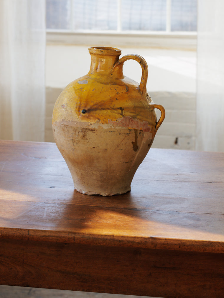 Rare Yellow Loop Vessel