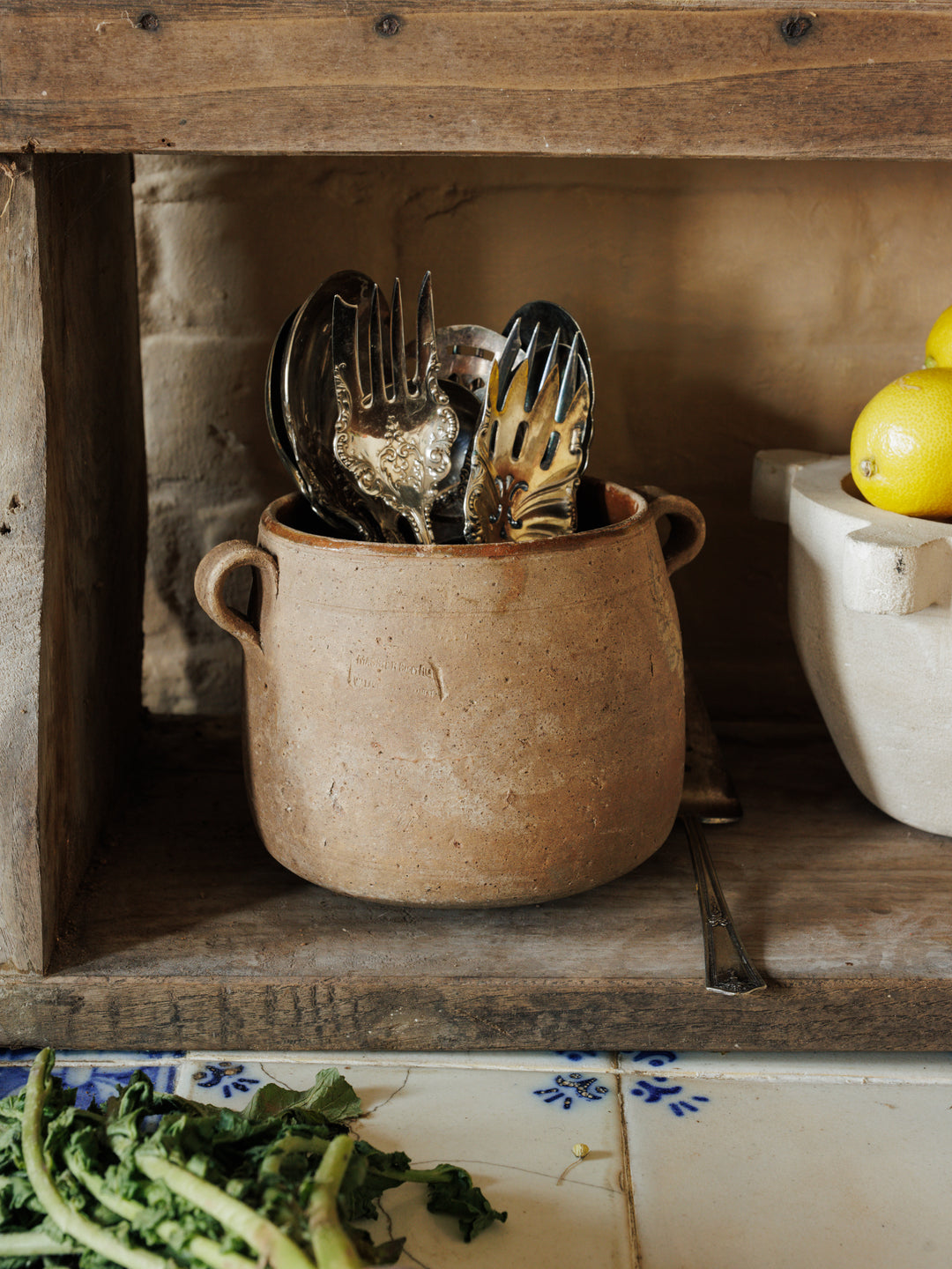 Two Handled Terracotta pot