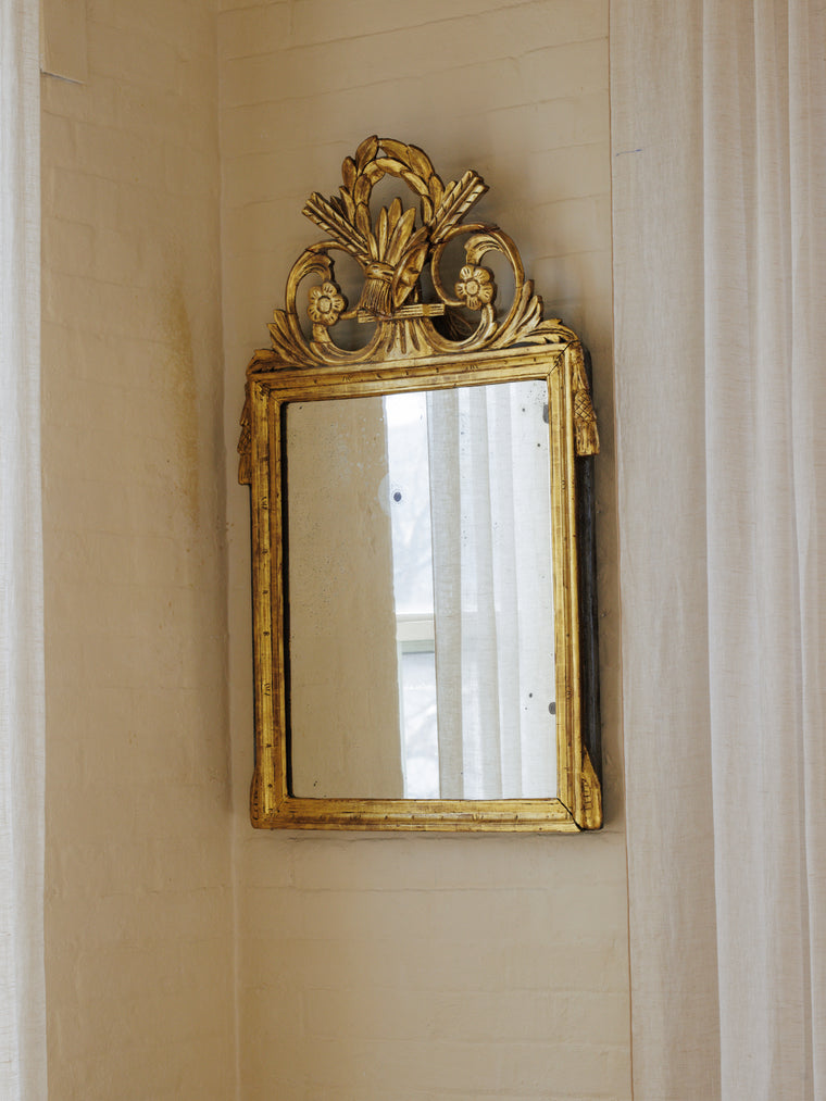 Antique French Gilt Mirror