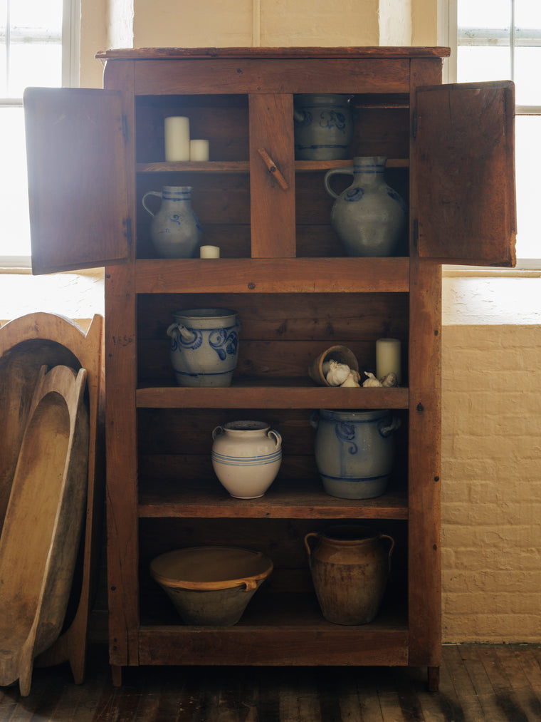 19th C. Oak Cupboard