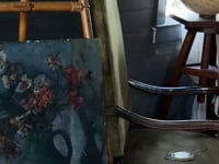 Expressionist Still Life Painting of Flowers