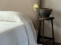 Half Moon Wabi Sabi Stool