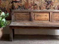 French Panel Bench