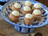 Blue and White Cake stand