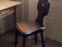 Brutalist Oak Chair