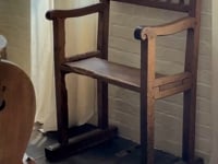 Oak Monastery Chair