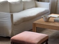 Rose Boudoir Ottoman