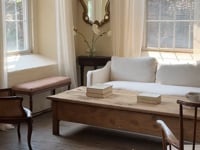Monumental 19th c. Oak Coffee Table