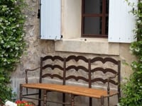 Antique Rush Bench