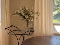 Wrought Iron Bar Cart