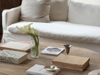 Rare French Oval Coffee Table