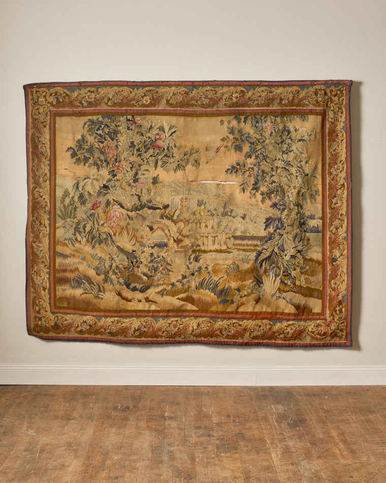 18th c. Chateau Tapestry