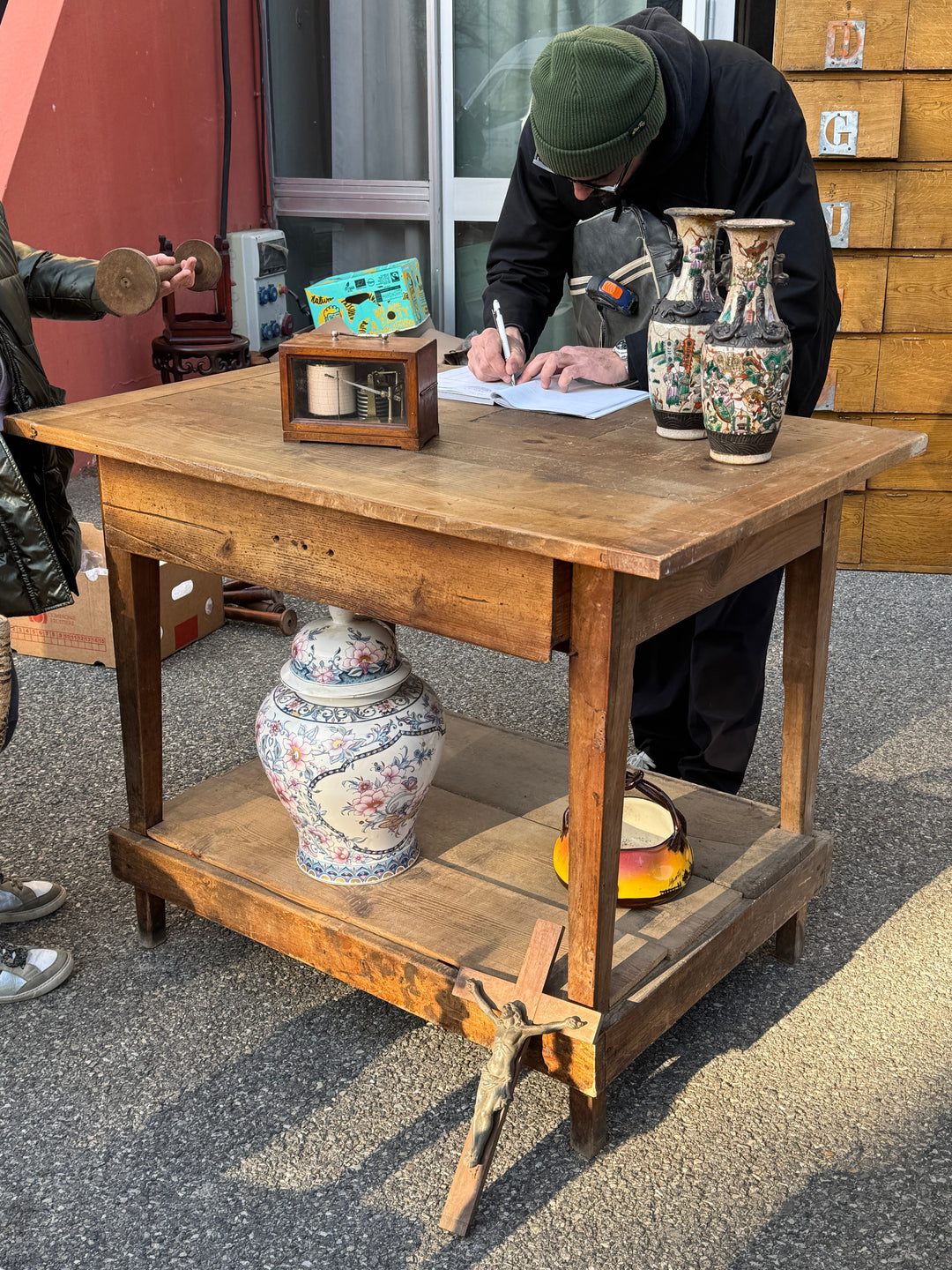Oak Kitchen Island