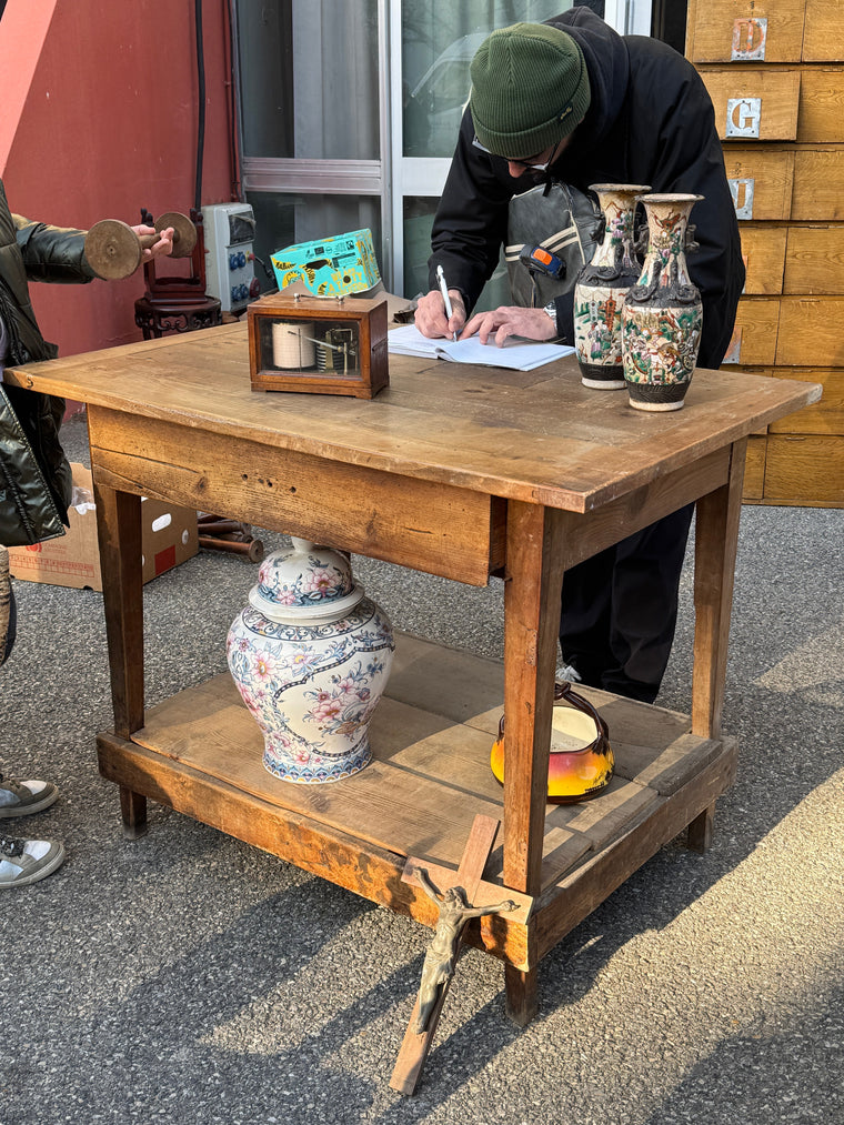 Oak Kitchen Island